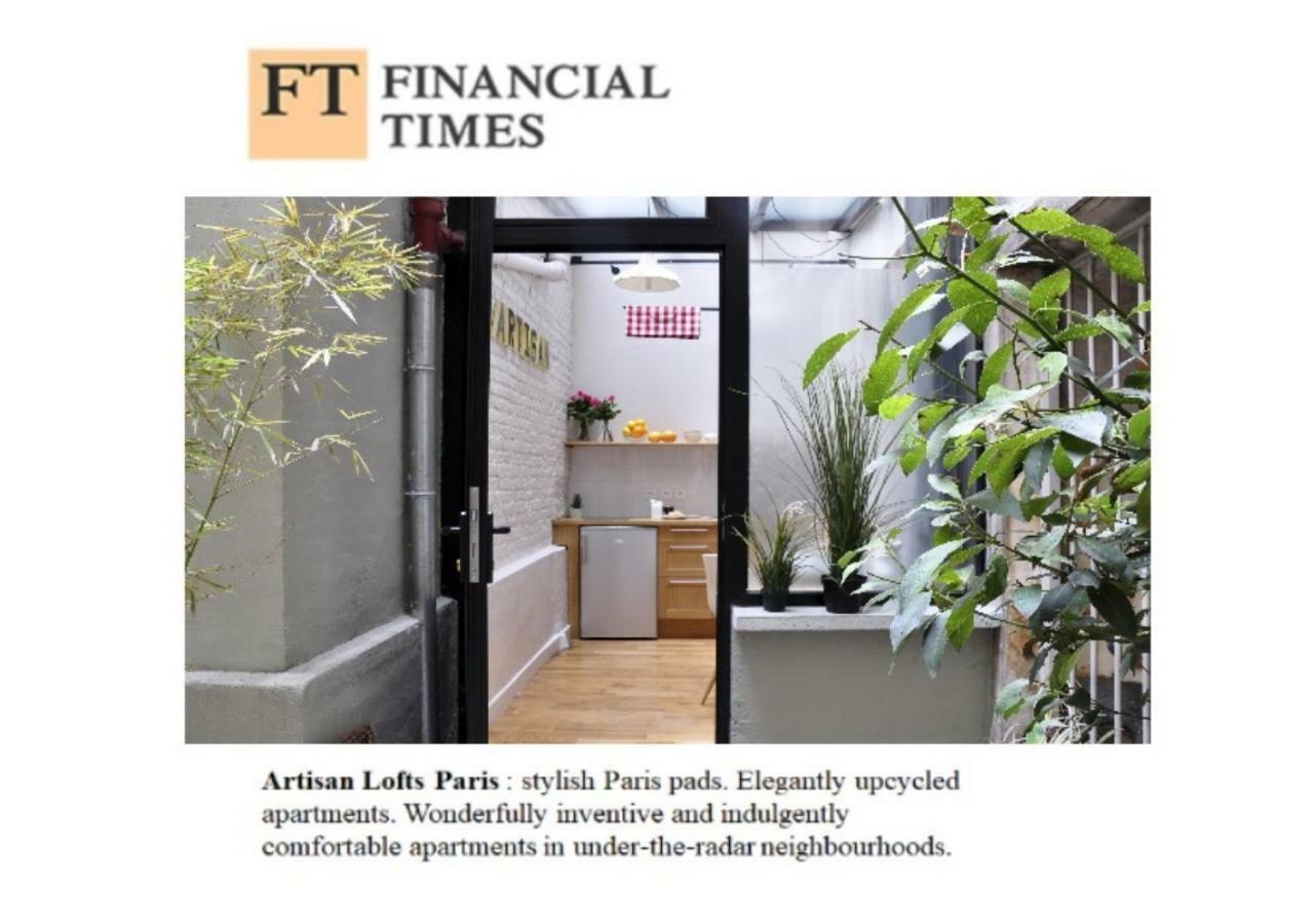Ferienwohnung Artisan Lofts Near Marais Paris Exterior foto