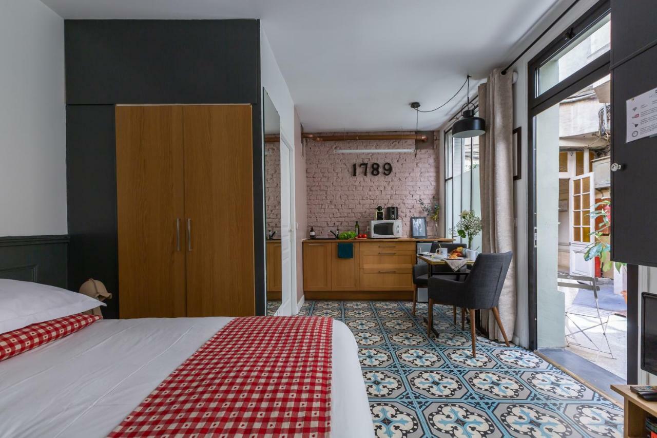Ferienwohnung Artisan Lofts Near Marais Paris Exterior foto